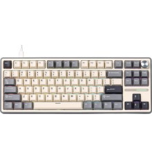 Клавиатура Royal Kludge R87 Pro RGB Half Grey RK Cream