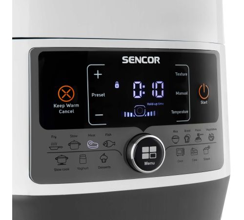Мультиварка-скороварка Sencor SPR 3600WH