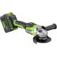 Угловая шлифмашина Greenworks GD24AG 3200207CUH с 1-м АКБ