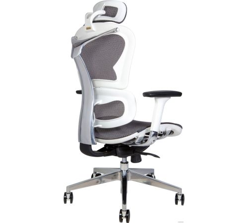 Офисное кресло Norden Hero White YS-0810H-TE+EW белый/серый