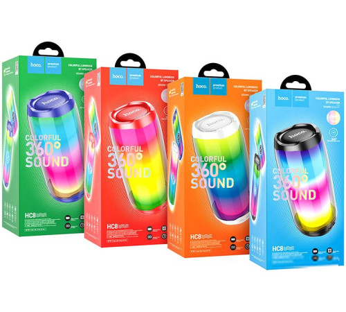 Беспроводная колонка Hoco HC8 Pulsating красный