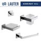 Набор аксессуаров для ванной Lauter 21SH71061 + 21SH71051 + 21SH71071 + 21SH71091 Chrome, 4 предмета
