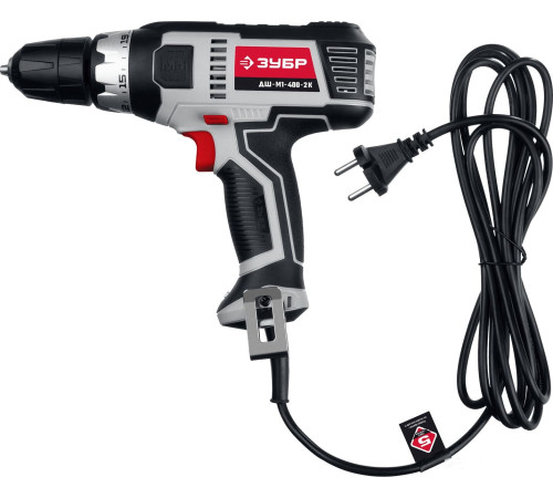 Дрель-шуруповерт Зубр ДШ-М1-400-2 К