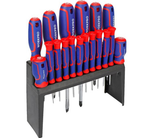 Набор отверток Workpro WP200506 18 предметов