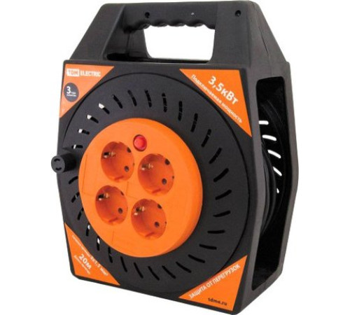 Удлинитель на катушке TDM Electric SQ1301-0555