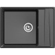 Кухонная мойка GranFest GF-LV-660L черный
