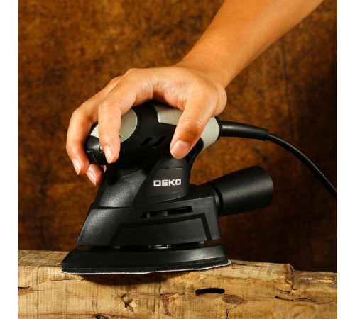 Дельташлифмашина Deko DKS200 063-4235 черный