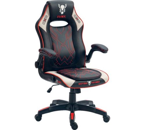Игровое геймерское кресло FLOKY Nexus Grey-Red
