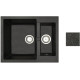 Кухонная мойка БелЭворс Duet блэк