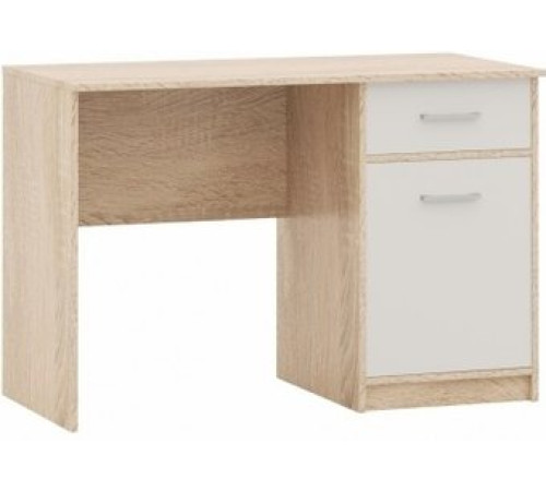 Стол Imperial Стелс 110 1Д1ЯЩ дуб сонома/белый