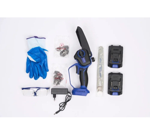 Аккумуляторная пила ETECH NS-18/8BL 25168 с 2-мя АКБ, кейс