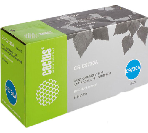 Картридж CACTUS CS-C9730A аналог HP C9730A