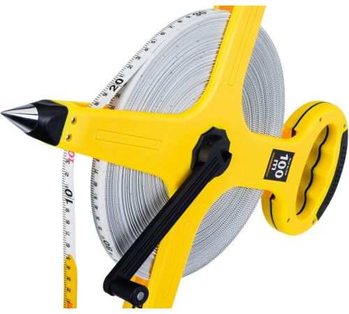 Рулетка Ermenrich Reel SL100 геодезическая 81885