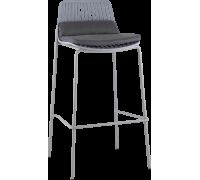 Стул Stool Group Louran с подушкой D-012H-75 серый