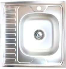 Кухонная мойка Mixline 310356 правая, матовая, 0.4 мм