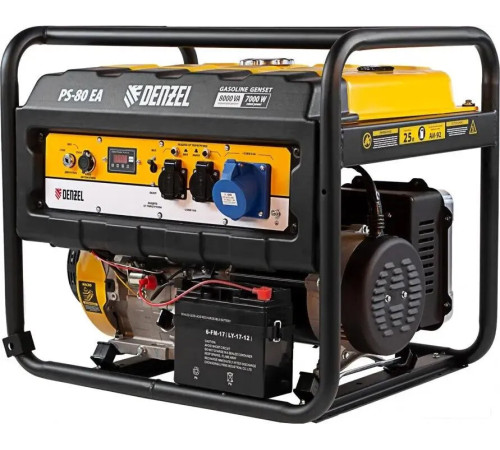 Бензиновый генератор Denzel PS 80 EA