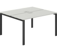 Офисный стол Norden 120х123.8х75 SG.241.SH.63.AN антрацит/серый бархат