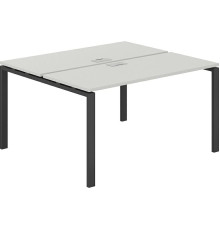 Офисный стол Norden 120х123.8х75 SG.241.SH.63.AN антрацит/серый бархат