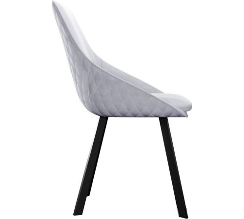 Стул DikLine 246 поворотный Z46 перламутр/ножки черные