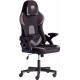 Игровое геймерское кресло TetChair iBear ткань черный/серый