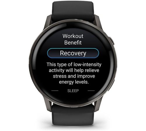 Умные часы Garmin Venu 4 45 мм черный