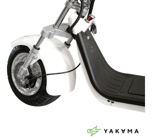 Электроскутер Yakama AP-H0003G черный