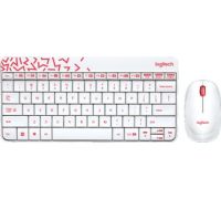 Офисный набор Logitech MK240 Nano 920-008160 белый