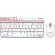 Офисный набор Logitech MK240 Nano 920-008160 белый