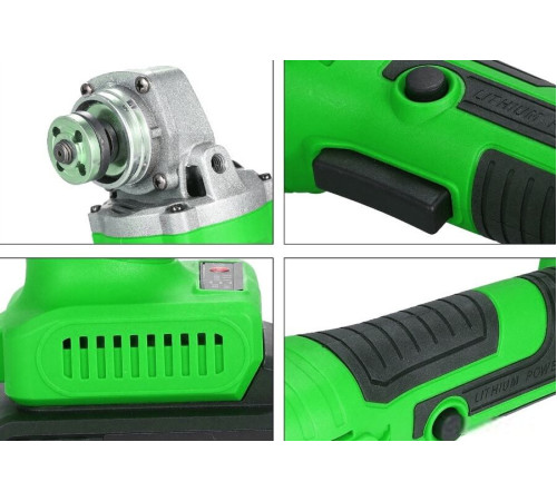 Угловая шлифмашина Zitrek AG 20 Pro с 1-м АКБ, кейс