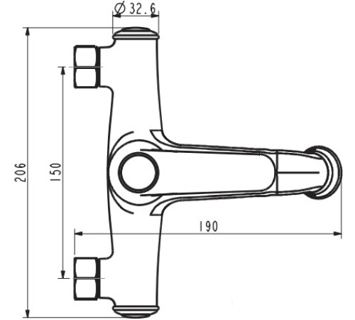 Смеситель Esko New York NY 54
