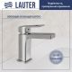Умывальник Lauter 21478 + Cascade 21СК655C + сифон 21635CH + донный клапан 21190CH хром