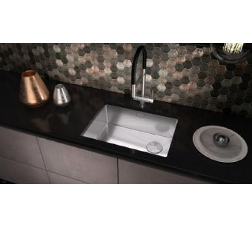 Кухонная мойка ZorG Zerox 59 U / IF Side SF Steel