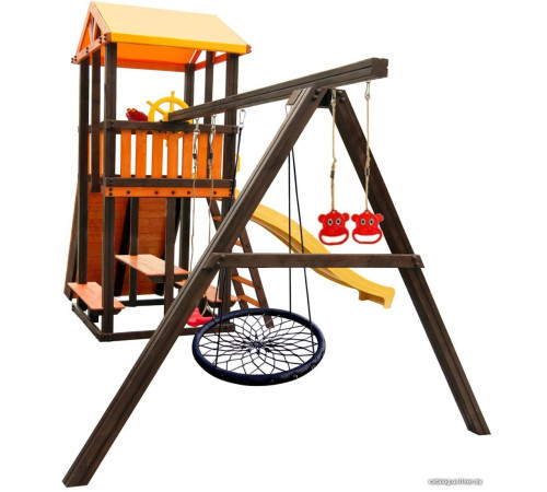 Игровой комплекс Perfetto Sport Bari-5 качели лодочка, паутина