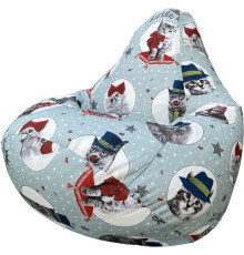 Кресло-мешок Flagman Груша Макси Г2.4-17 Литл Китти А01