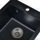 Кухонная мойка Wisent 420-25W с сифоном GER013