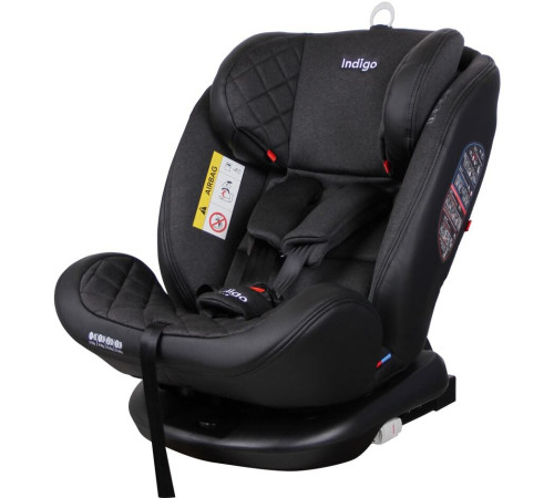 Детское автокресло Indigo Aero Isofix черный