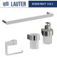 Набор аксессуаров для ванной Lauter 21TS3018 + 21TS3020 + 21TS3014 + 21TS3005 Chrome, 4 предмета