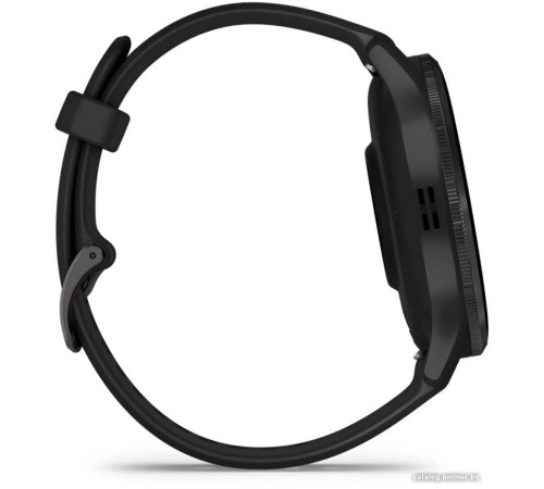 Умные часы Garmin Venu 3 черный, с силиконовым ремешком