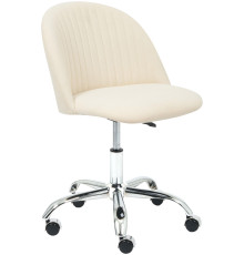 Кресло TetChair Melody флок, молочный