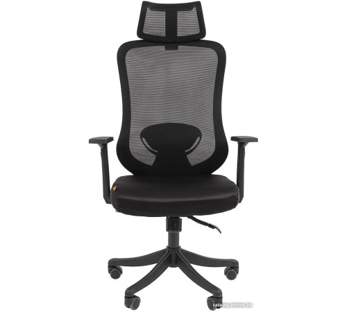 Офисное кресло CHAIRMAN CH563 черный пластик/черный