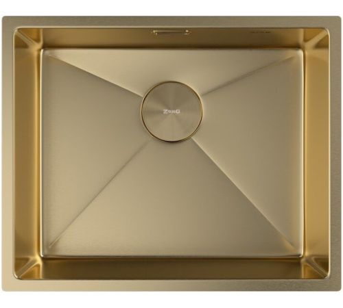 Кухонная мойка ZorG Zerox 54 U / IF PVD Gold