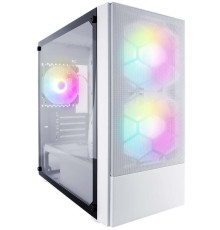 Корпус 1stPlayer Firebase X4-M-WH-2F1P-W-1F1-W