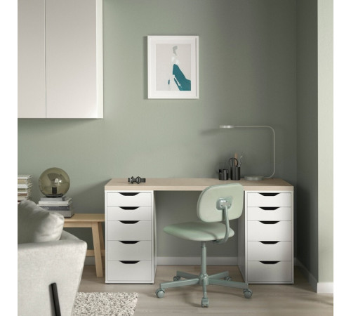 Стол Mebelain Ingar 2/55 дуб беленый