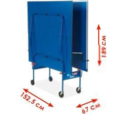 Теннисный стол Start Line Olympic синий, с сеткой