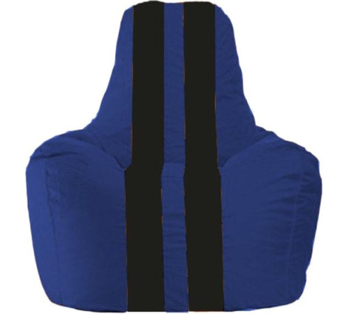 Кресло-мешок Flagman Спортинг С1.1-115 синий/чёрный