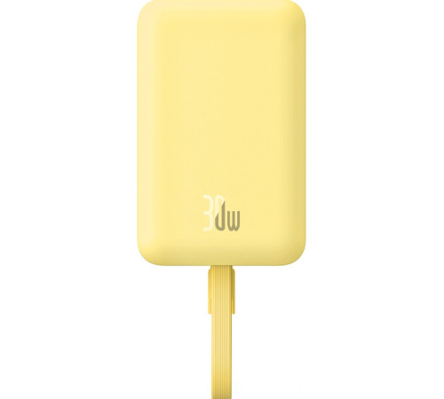 Внешний аккумулятор Baseus Magnetic Fast Charge Power Bank Type-C Edition 30W 10000mAh желтый