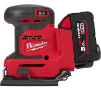 Виброшлифмашина Milwaukee M18 BQSS-502B 4933479967 с 2-мя АКБ, сумка