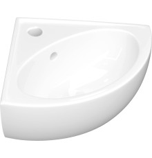 Умывальник Керамин Угловой Лаго 55 с отверстием и креплением