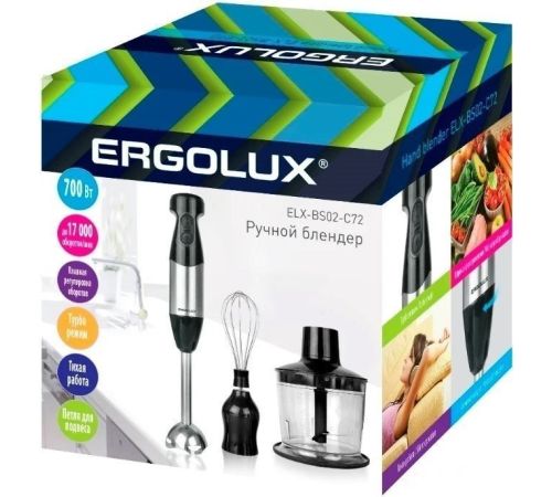 Погружной блендер Ergolux ELX-BS02-C72