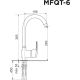Смеситель MAUNFELD MFQT-6W кремовый